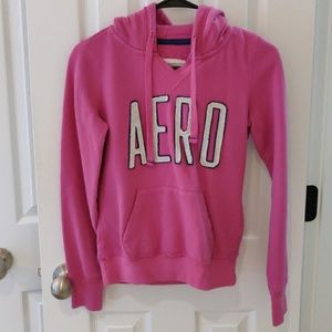 Pink hoodie
